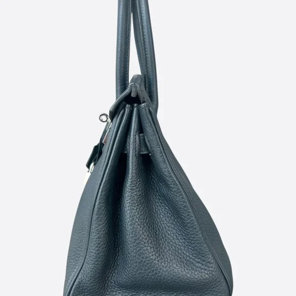 Hermes Bleu Nuit Togo & Palladium Hardware Birkin 30 - Picture 4 of 8